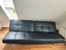 Smala Leder Sofa Schwarz Dreisitzer Couch von lignet roset 