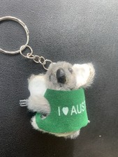 Süßer Kleiner Plüsch Koala Schlüssel Anhänger Australien Souvenir Klammert EDC