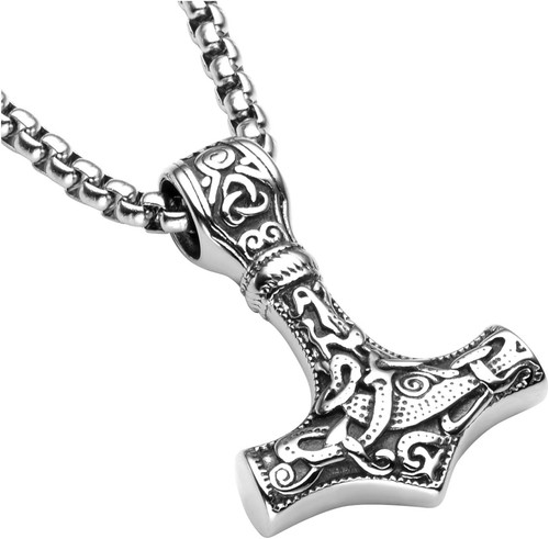 Herren edelstahl wikinger - edelstahl, thor