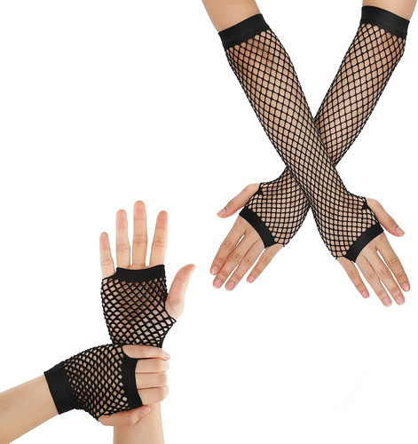 Paar netzhandschuhe neonpink - paar,