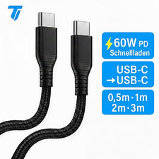 USB C auf USB C Ladekabel 1m