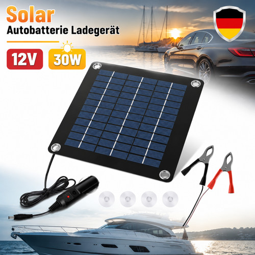 Solar ladegerät 12v - ladegerät,