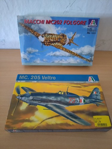 Italeri 1222 1227 macchi - italeri, no: