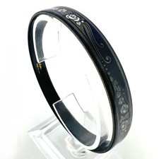 Michaela Frey Armreif Wien – Email mit Feinsilberdekor, Vintage, Ø 6,7 cm