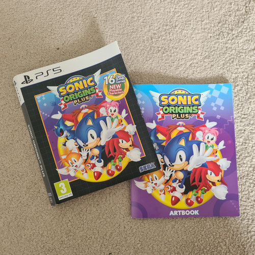Sonic origins plus - sonic, hülle