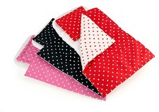 Puppenbettzeug Bettenset uni 24890596 Brio Bettwäsche schwarz/weiß