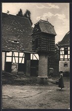 Röda, Der Taubenschlag, Ansichtskarte 