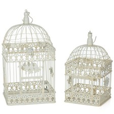 Deko-Vogelkäfig 2er Set