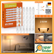 Dimmbare Halogenleuchte | 4650LM Warmweiß | R7s Baustrahler