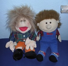 2 x Handpuppe Junge Living