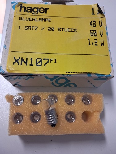 Neu stk hager glühlampe - neu, stk.