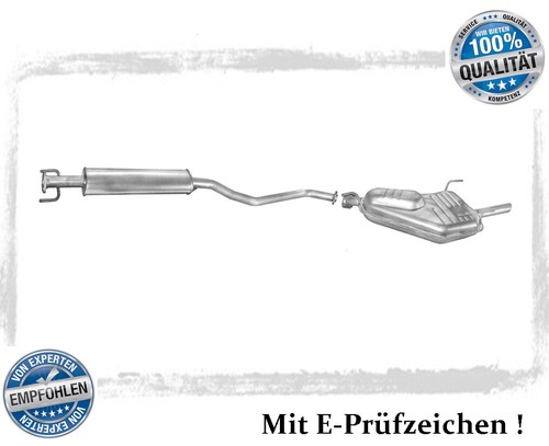Auspuffanlage opel vectra - auspuffanlage,