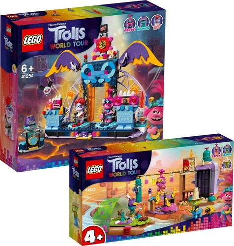 Lego trolls world tour - lego, 41254