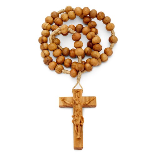 Olivenholz rosenkranz perlen - olivenholz,