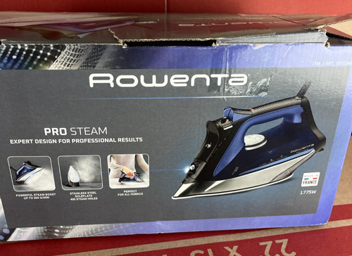 Rowenta pro steam iron 1775w - rowenta,