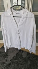 Zara#Bluse#oversize#weiß#Gr.S