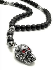 Herren Halskette totenkopf