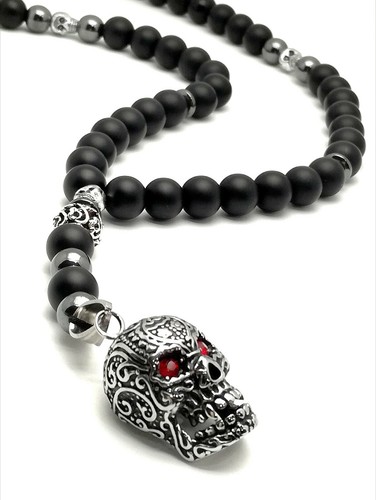 Herren schwarz halskette - herren,