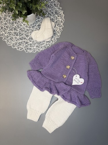 Handgestrickte baby set - handgestrickte,