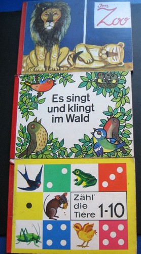 Pappbilderbücher ddr im - ,