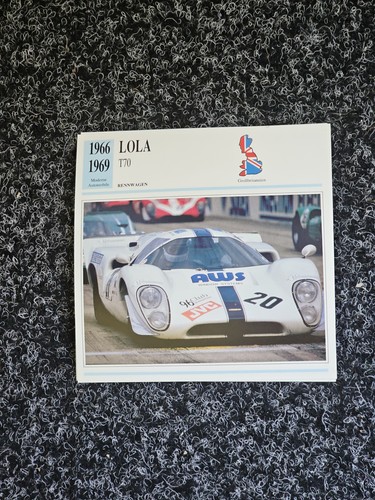Lola t70 geschichte - lola,