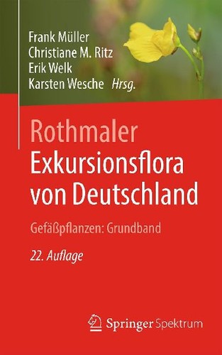 Rothmaler exkursionsflora - rothmaler,