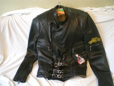 Jacqoues Icek   Lederjacke gefüttert   42 aus den 80 er