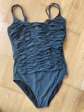 Neu w. Luxus Badeanzug Maryan Mehlhorn Lidea petrol Grün Gr.44 Cup E Stäbchen