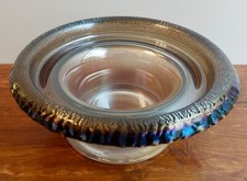 Eisch Glas Schale signiert