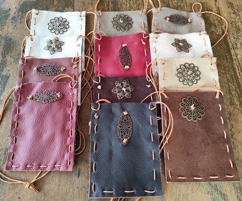 Echtes leder handtasche - echtes,
