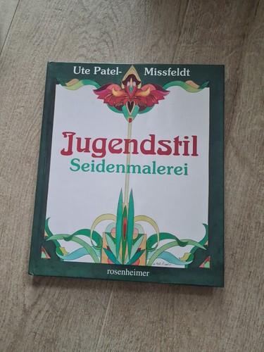 Jugendstil seidenmalerei von - jugendstil-,