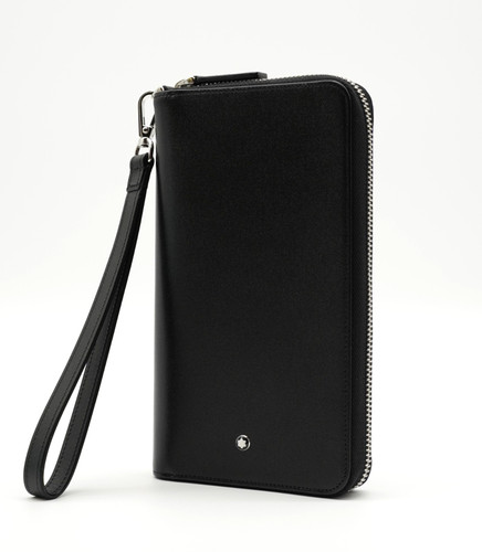 Montblanc leather compact - leather,