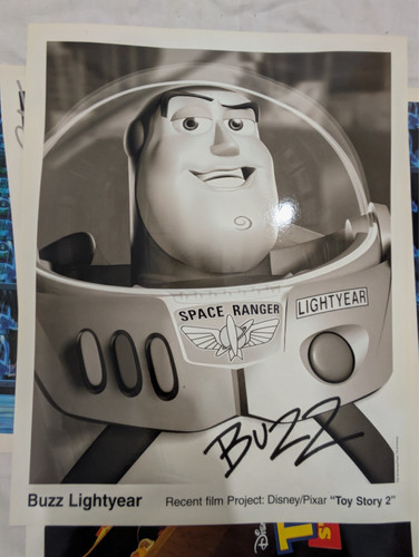 Toy story autogramme - story, /