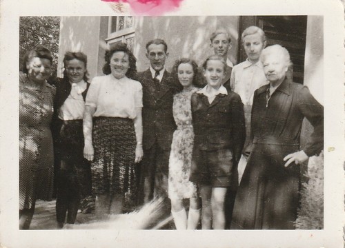 Vintage foto familie - foto,