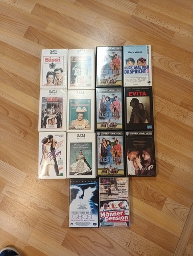 Stück videokassetten - 14,