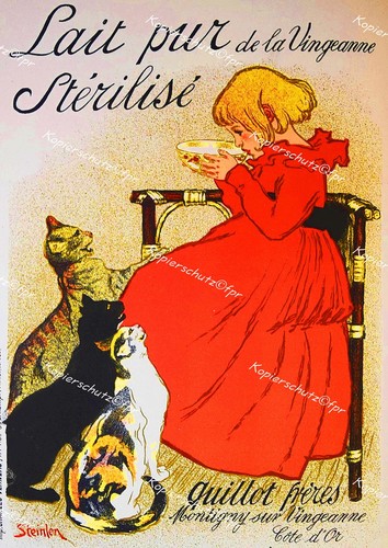 Theophile steinlen plakat - theophile,