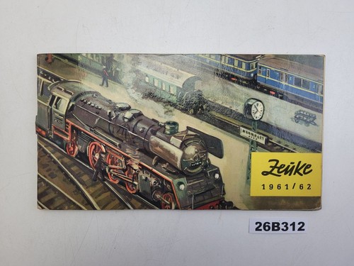 Heft zeuke bahnen - zeuke, 1961/62