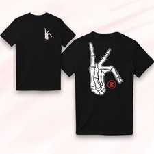 Kraftklub Skelett Schwarz