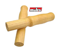 2x MÜBA Griff HOLZ  - für