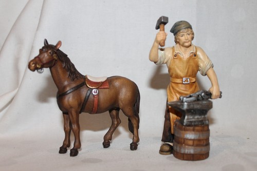 Krippenfigur massivholz - krippenfigur,