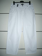 CARLO COLUCCI HERREN JEANS HOSE WEISS  GR: 36 / 38. TOP