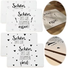 2x Kork Tischset Platzset