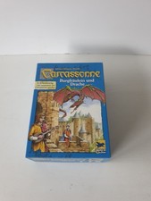 Carcassonne - Burgfräulein und Drache (Altes Layout) mit Karton