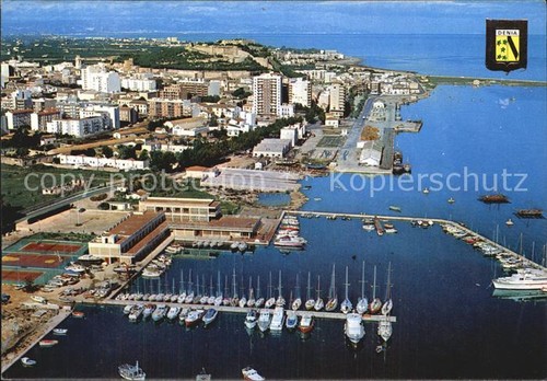 Denia fliegeraufnahme - denia,