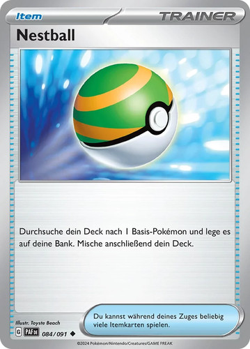 Pokemon nestball paf 084 091 - nestball,