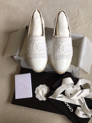 Chanel espadrilles tweed - espadrilles,