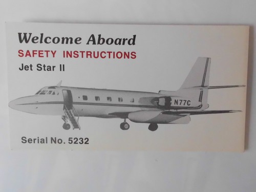 Safety card parn aviation - safety,