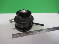 Carl Zeiss Pol Polarisator Kondensator + Iris Mikroskop Teil Wie Im Bild F4-B-12