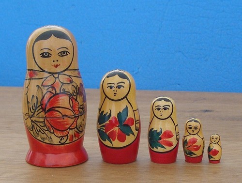 Made ussr matrjoschka - made, in