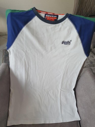 Superdry tshirt weiß - weiß, top